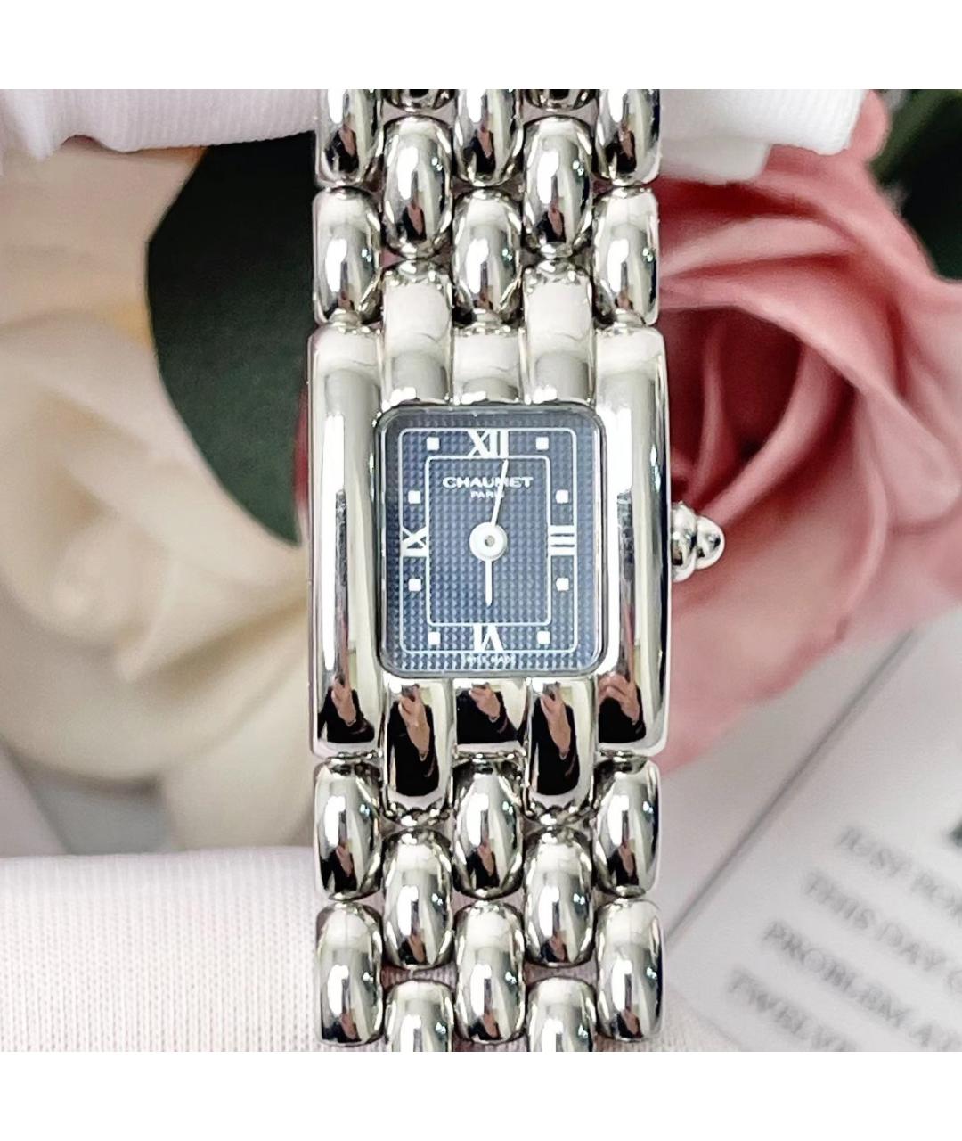 CHAUMET Белые часы, фото 4