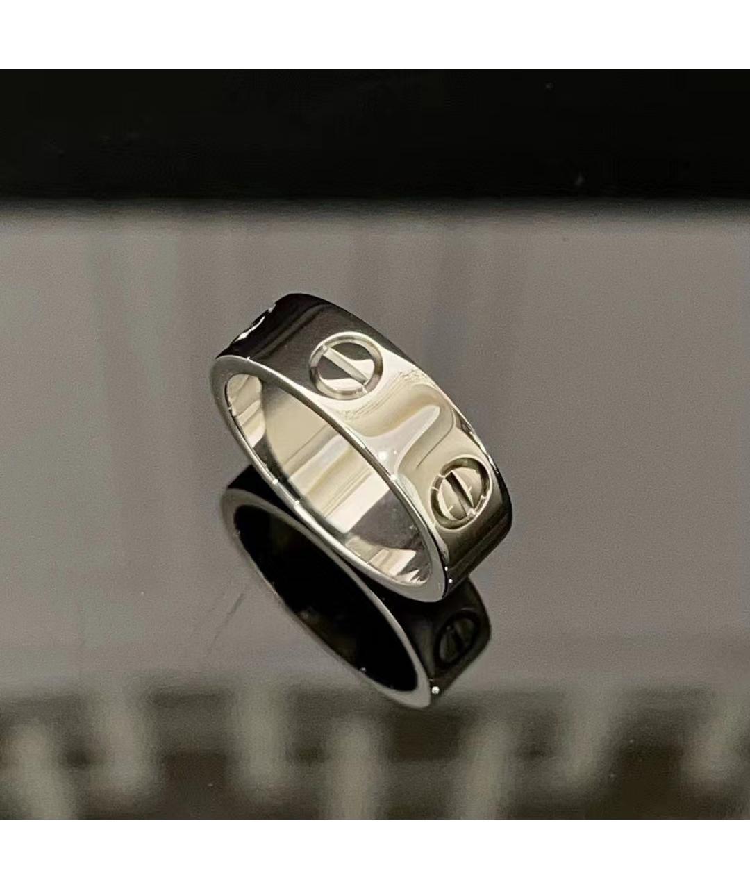 CARTIER Белое кольцо из белого золота, фото 3