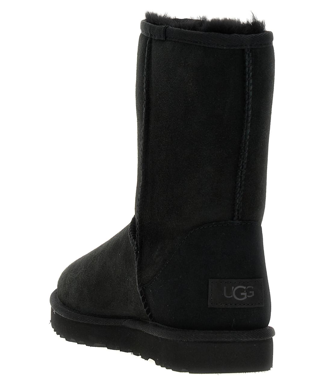 UGG AUSTRALIA Черные замшевые сапоги, фото 3