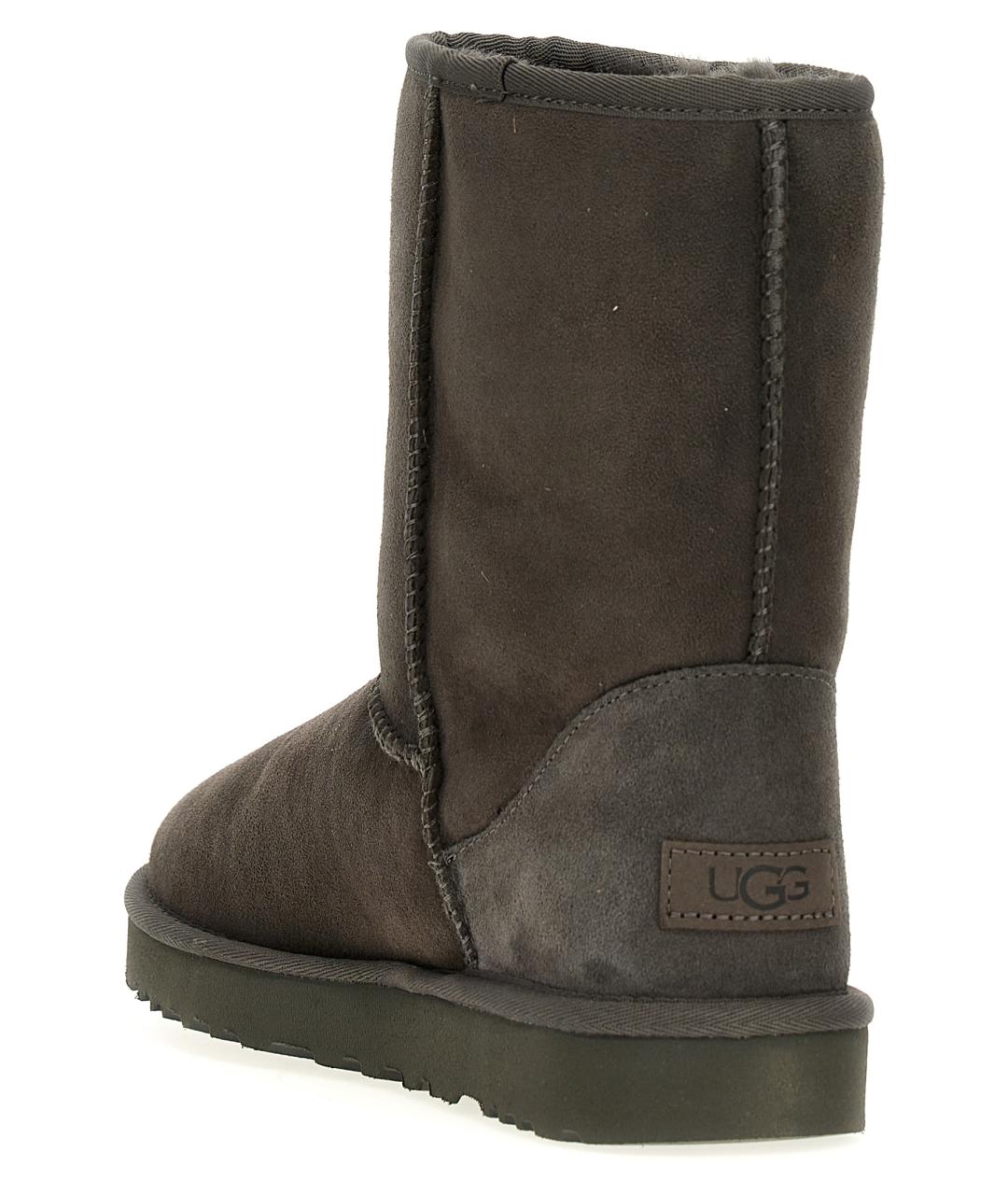 UGG AUSTRALIA Серые замшевые сапоги, фото 3