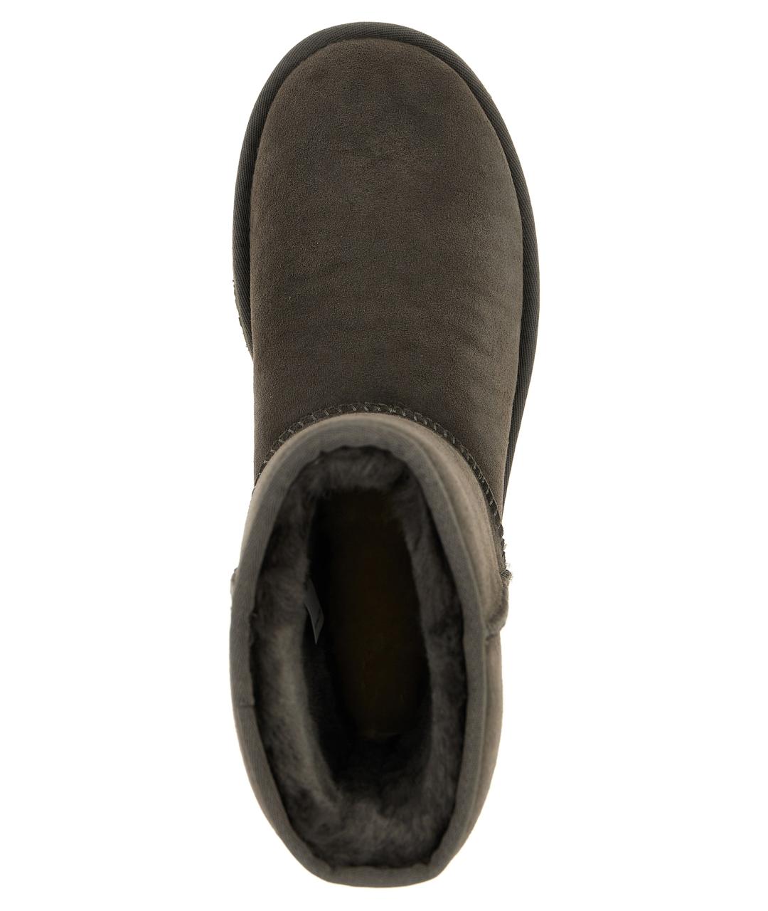 UGG AUSTRALIA Серые замшевые сапоги, фото 4