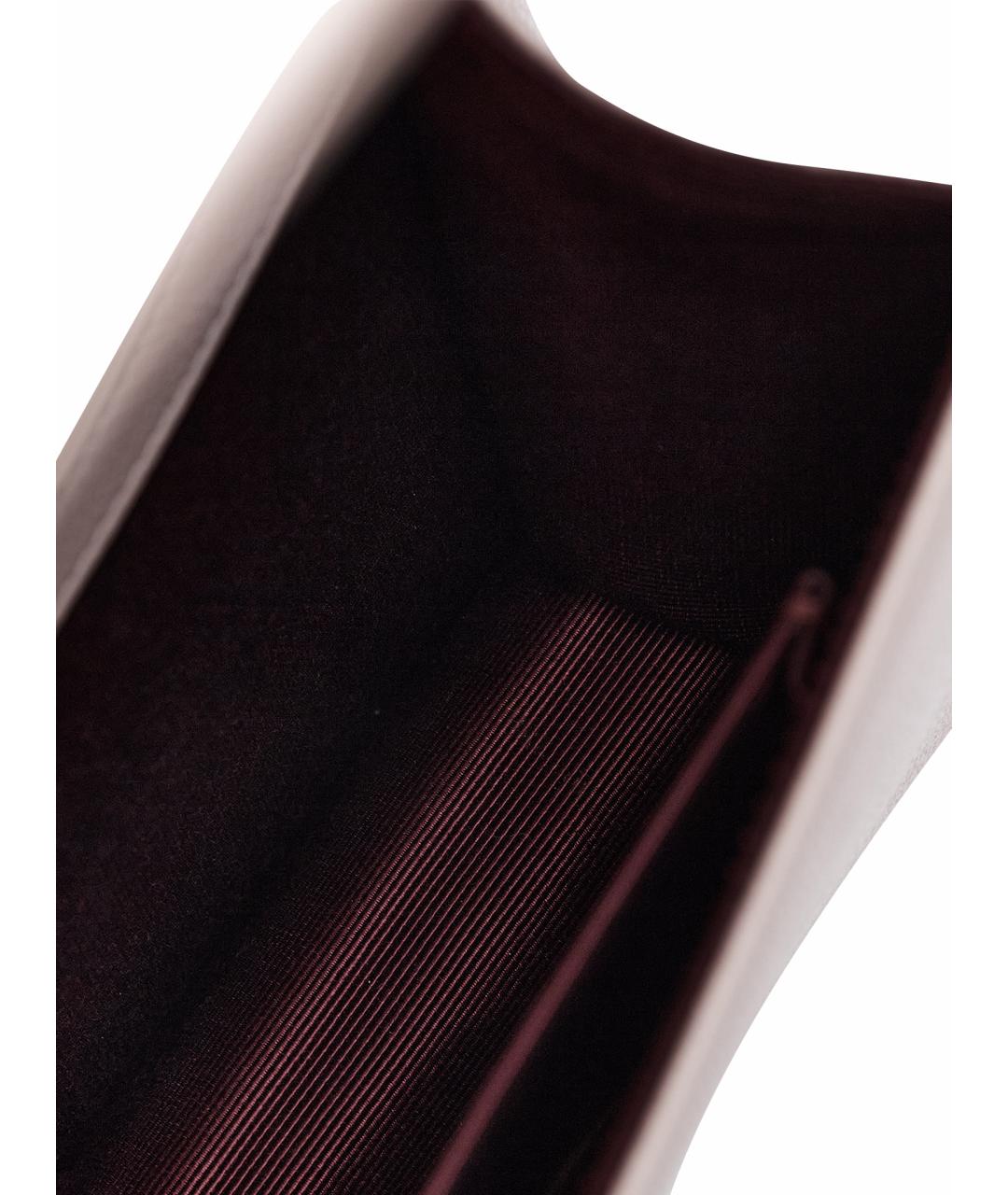 CHRISTIAN DIOR Розовая кожаная сумка через плечо, фото 6