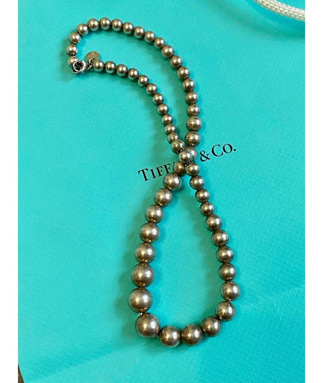 TIFFANY&CO Серебряное серебряное колье, фото 2