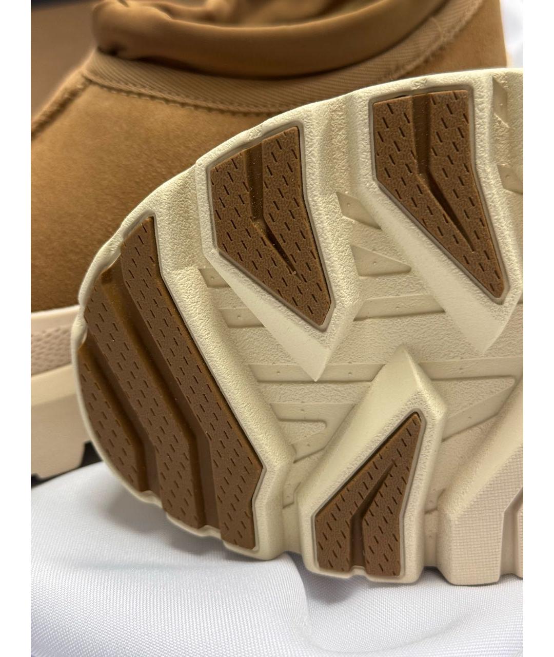 UGG AUSTRALIA Коричневые низкие ботинки, фото 7