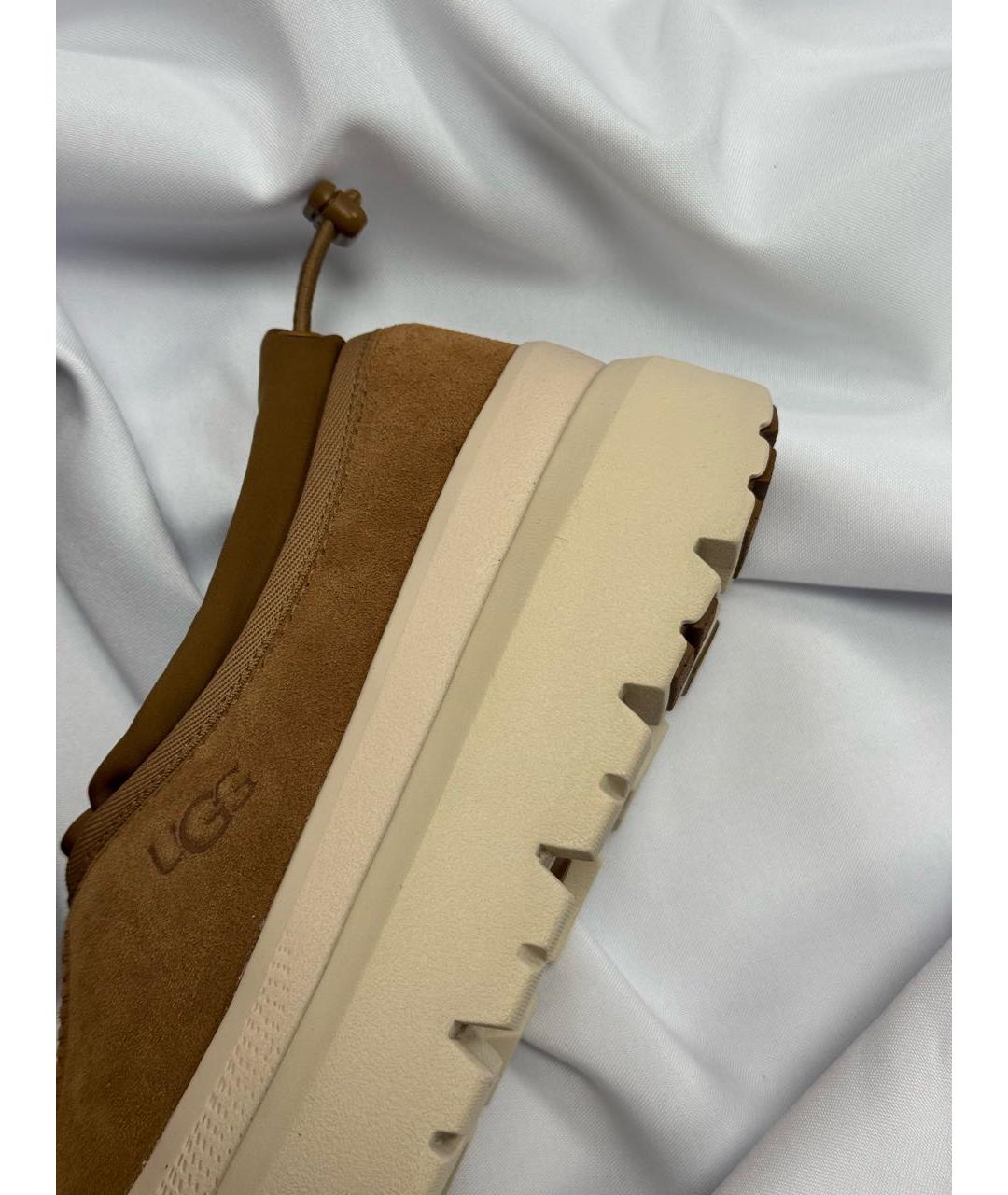 UGG AUSTRALIA Коричневые низкие ботинки, фото 4