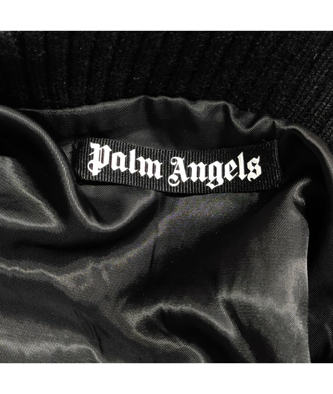 PALM ANGELS Черная куртка, фото 4