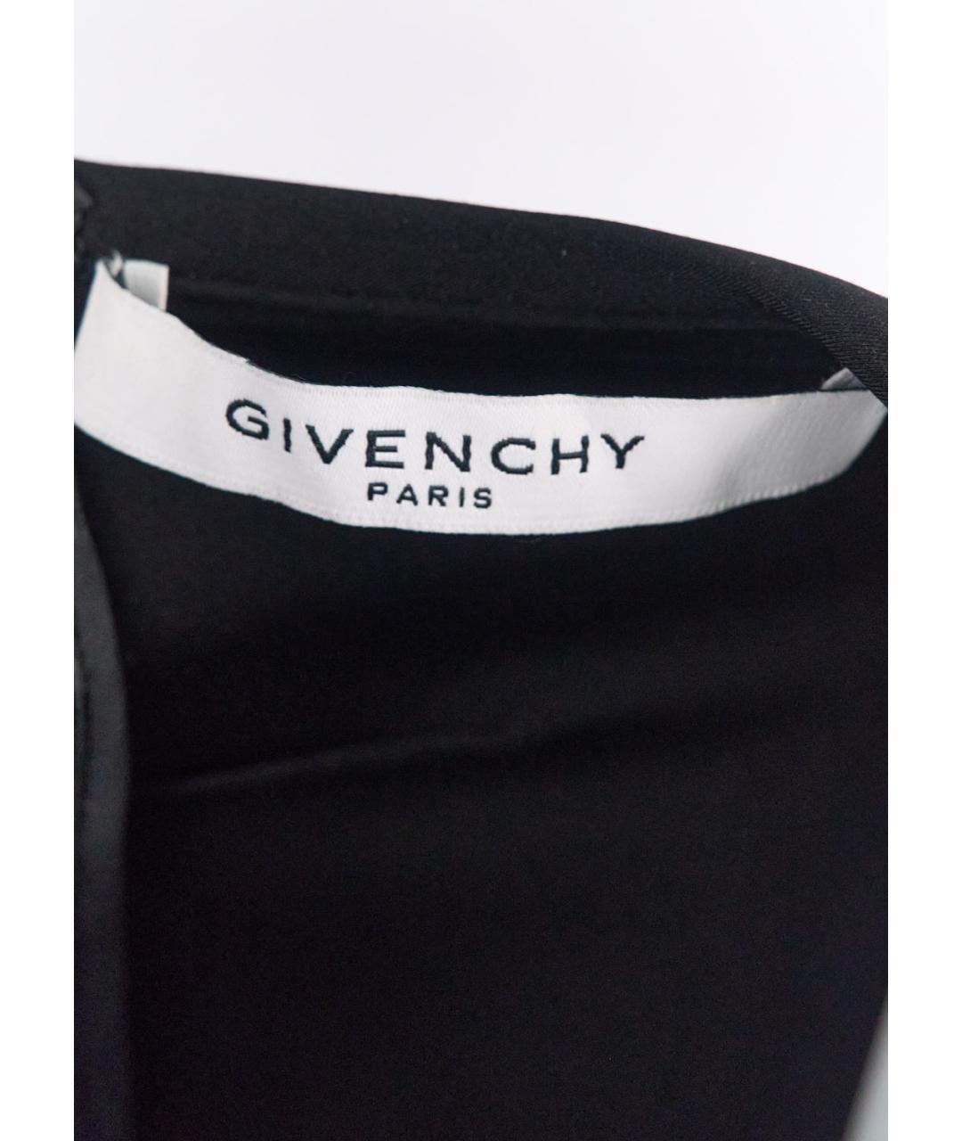 GIVENCHY Черное полиамидовое коктейльное платье, фото 3