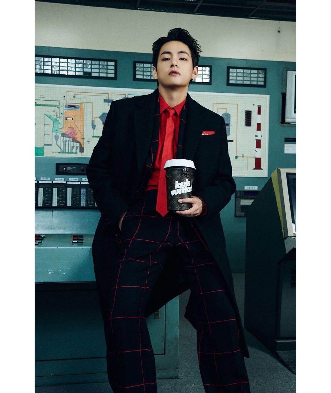 LOUIS VUITTON Коричневая кожаная сумка на плечо, фото 6