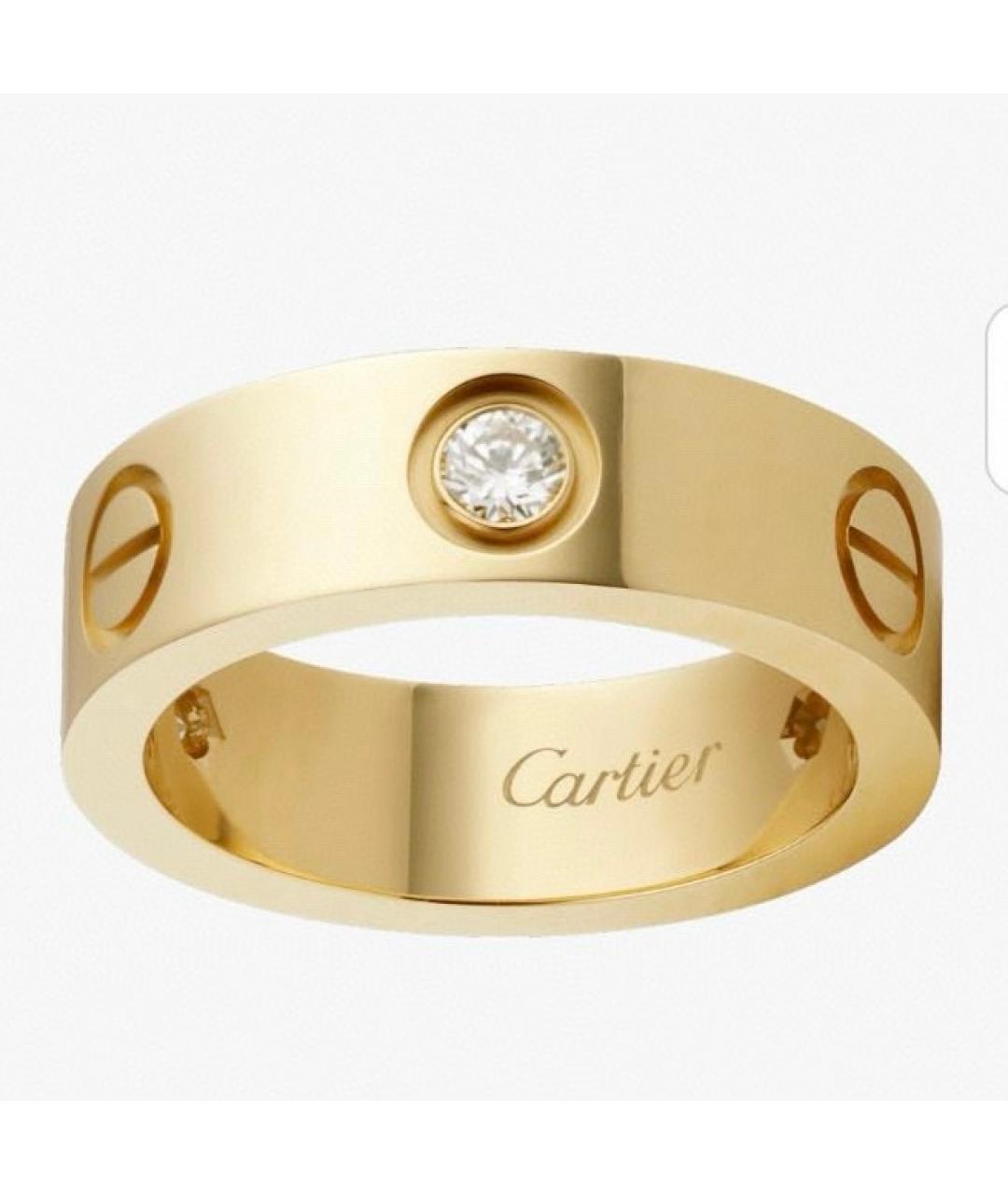 CARTIER Золотое кольцо из желтого золота, фото 5
