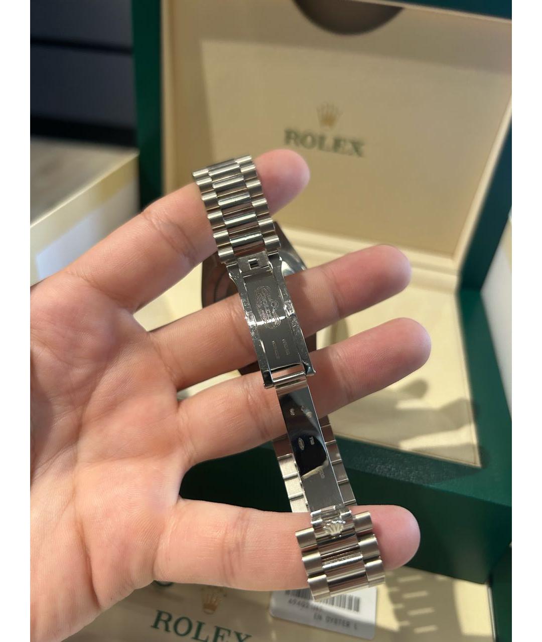 ROLEX Часы из белого золота, фото 4