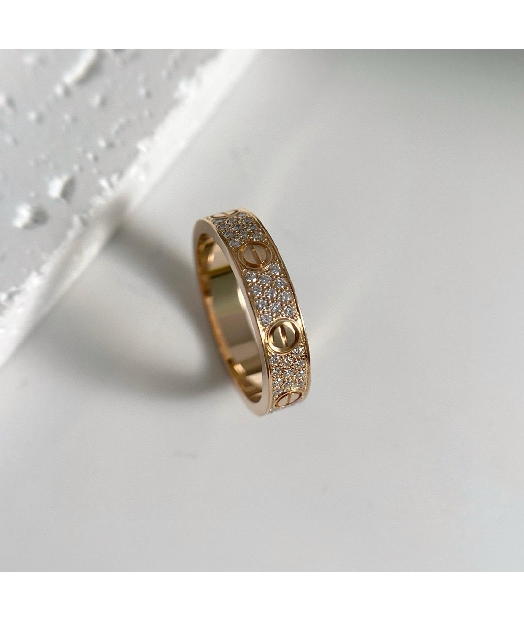 CARTIER Розовое кольцо из розового золота, фото 4