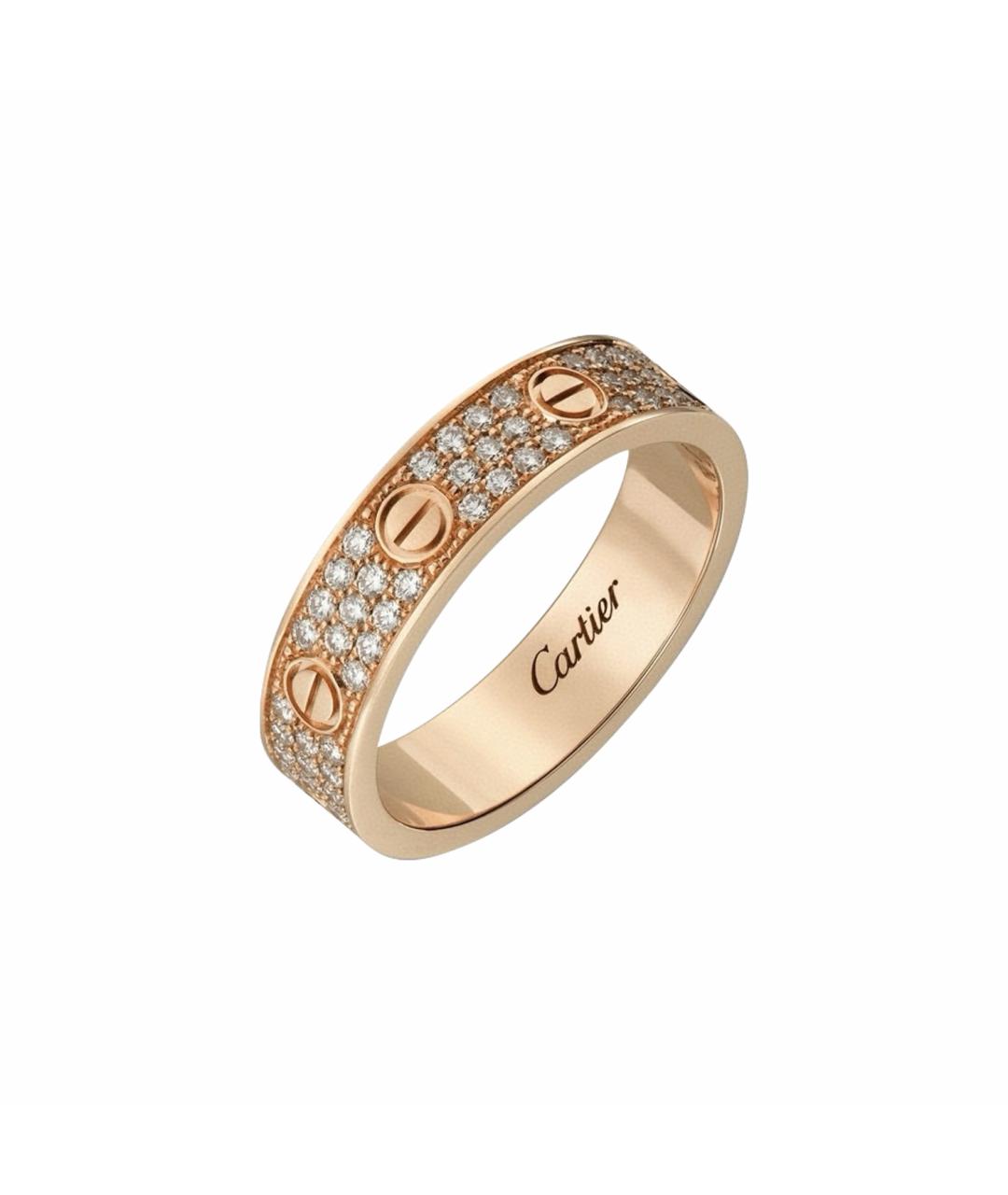 CARTIER Розовое кольцо из розового золота, фото 1