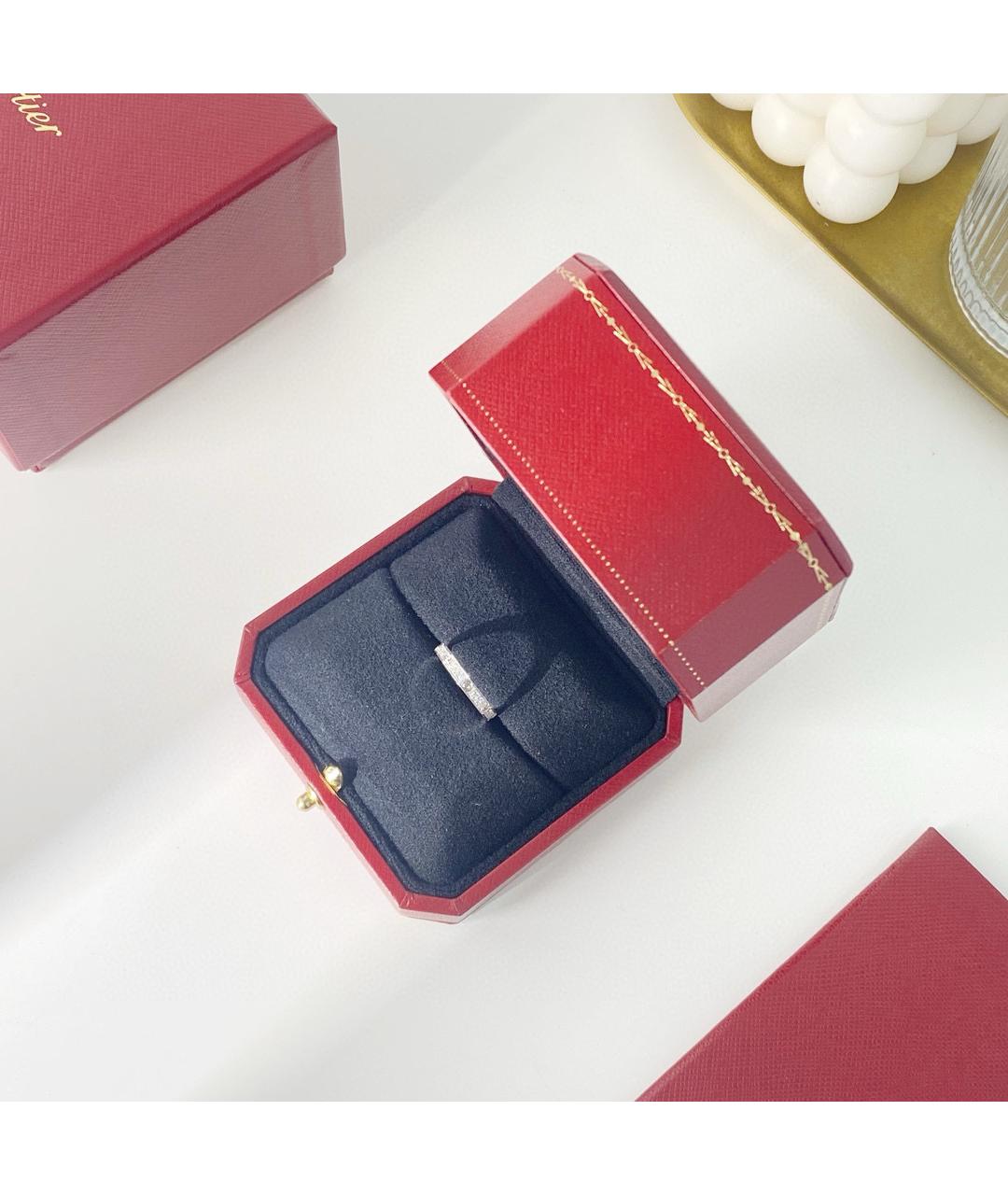 CARTIER Серебряное кольцо из белого золота, фото 2