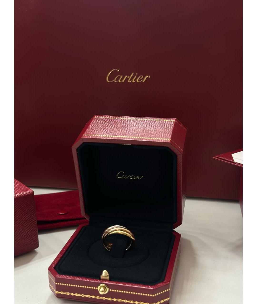 CARTIER Белое кольцо из белого золота, фото 5