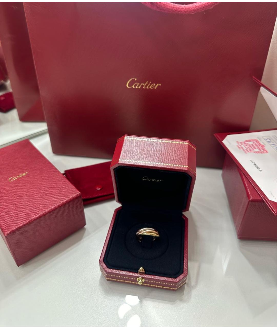 CARTIER Белое кольцо из белого золота, фото 3