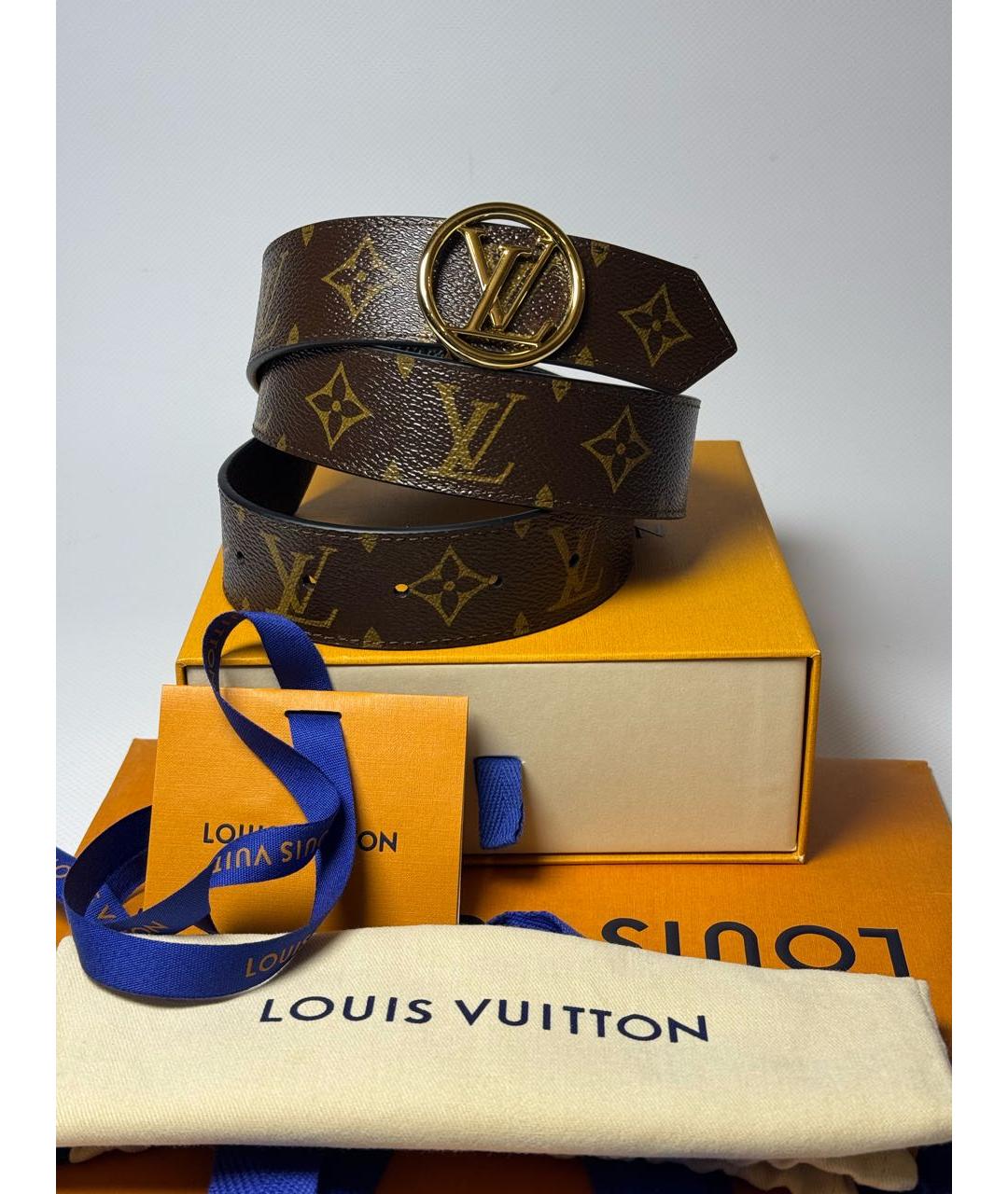 LOUIS VUITTON Мульти кожаный ремень, фото 4