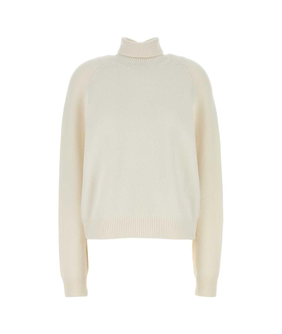 FENDI Белый кашемировый джемпер / свитер, фото 1