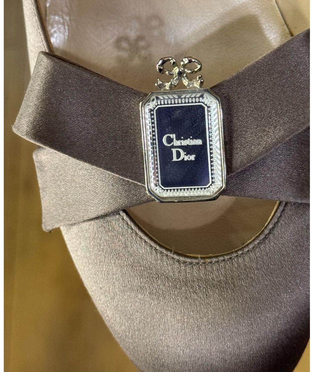 CHRISTIAN DIOR Текстильные туфли, фото 5