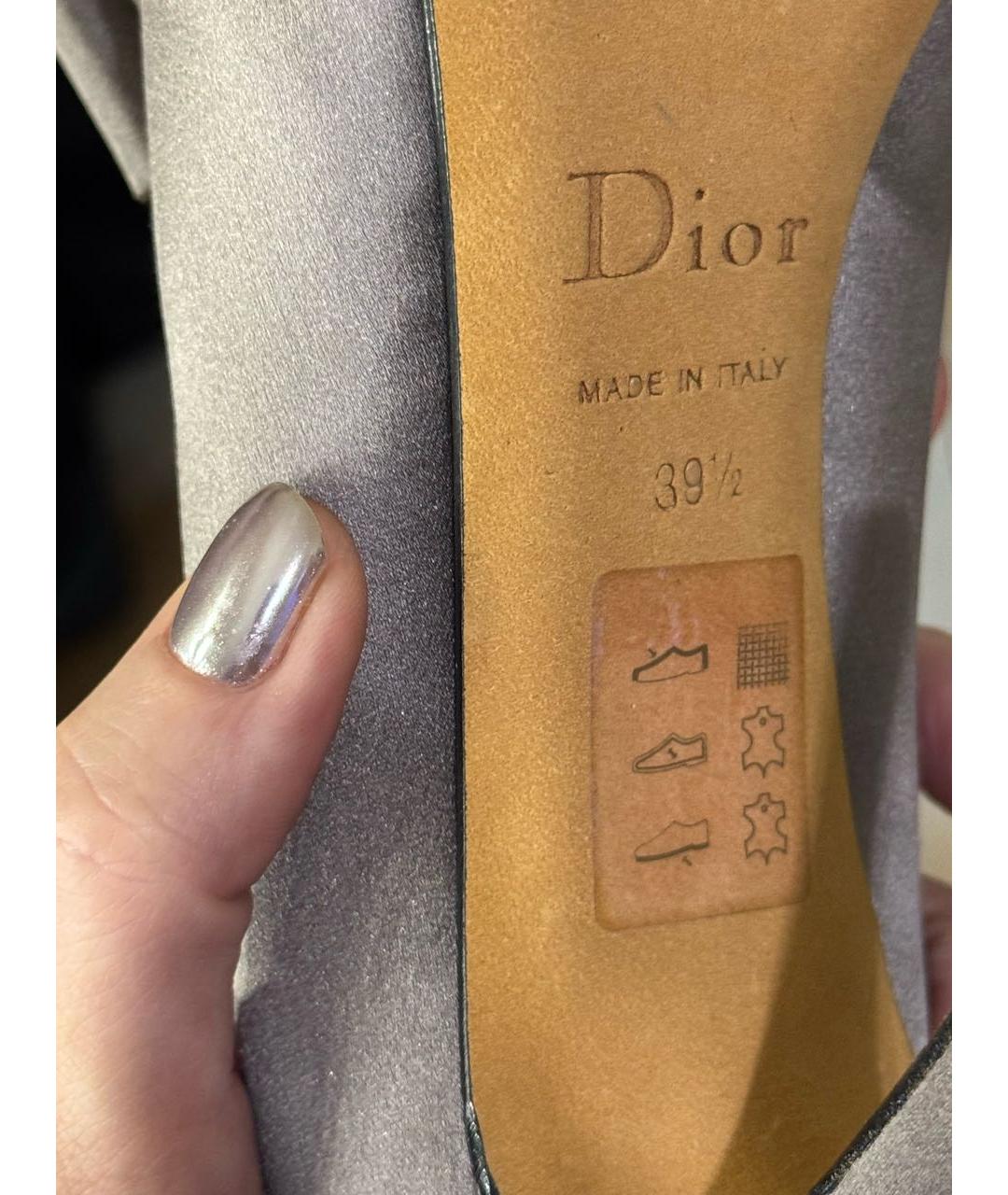 CHRISTIAN DIOR Текстильные туфли, фото 7