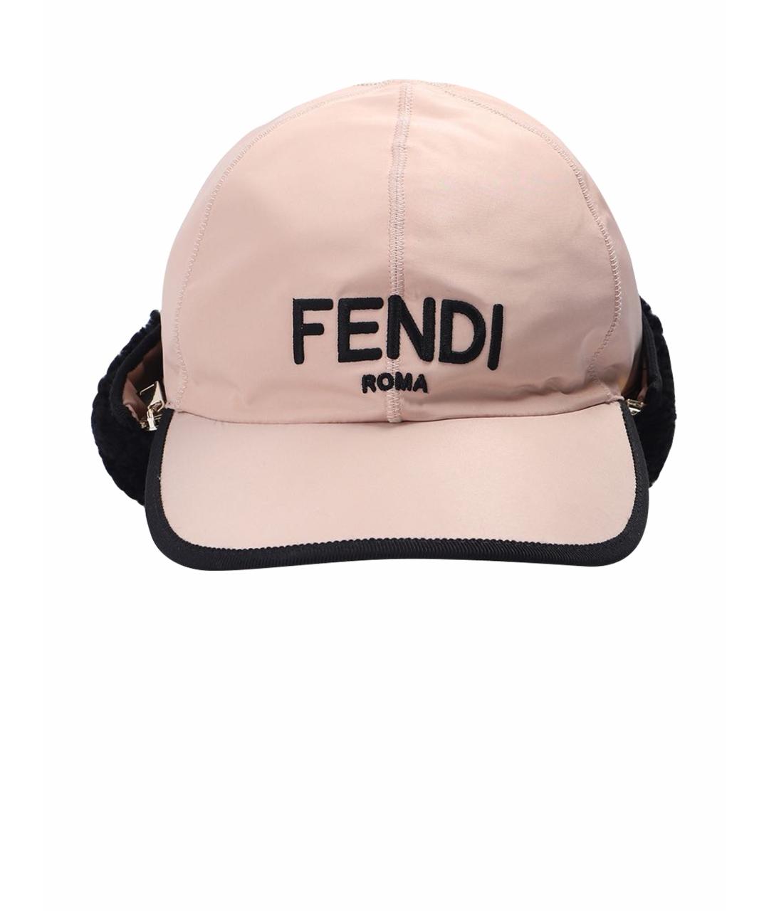 FENDI Розовая кепка, фото 1