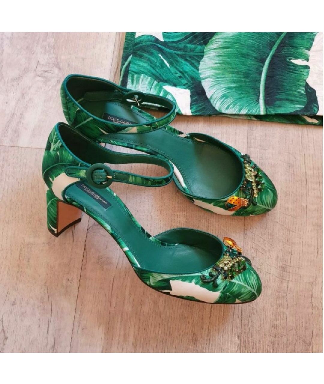 DOLCE&GABBANA Мульти кожаные туфли, фото 2