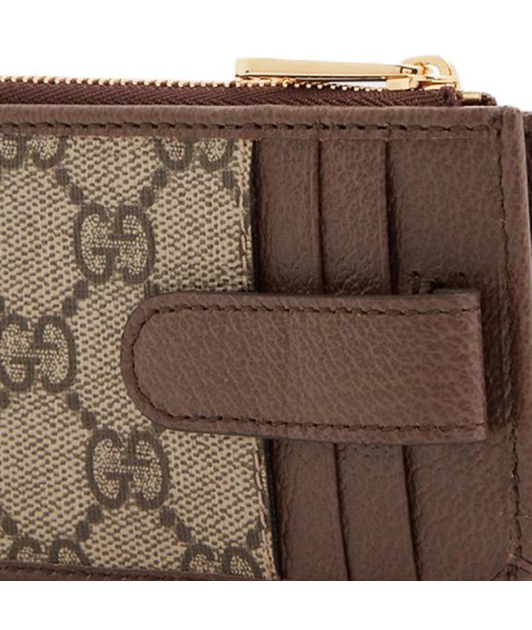 GUCCI Коричневый кардхолдер, фото 6