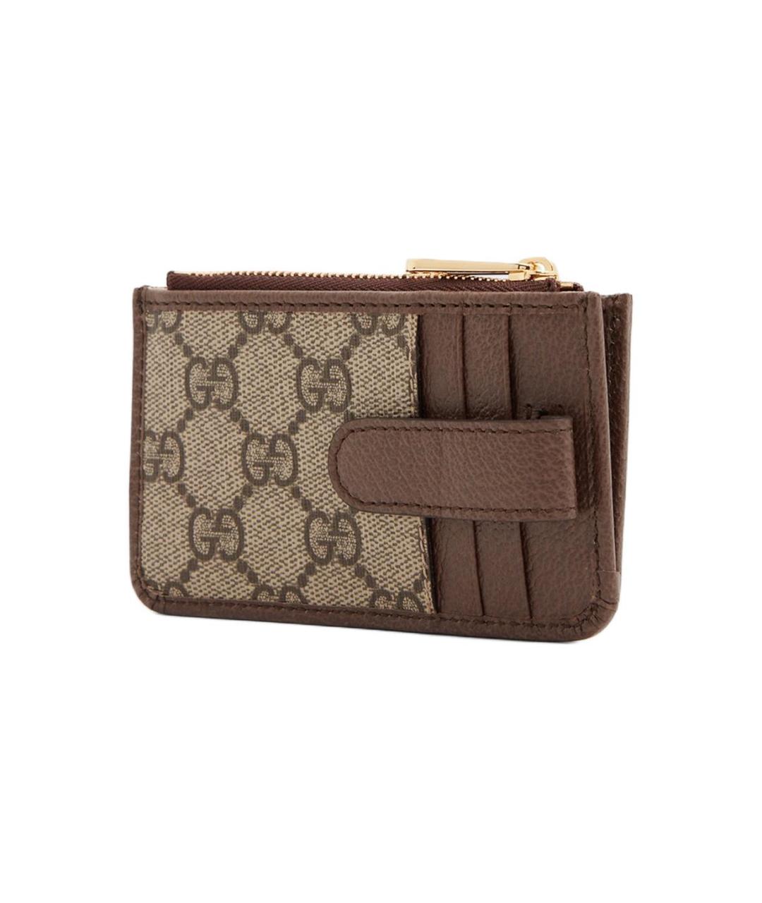 GUCCI Коричневый кардхолдер, фото 4