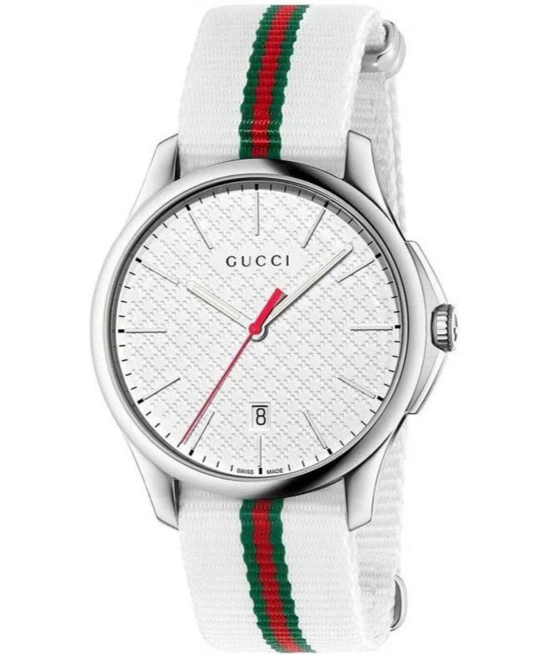 GUCCI Белые часы, фото 5