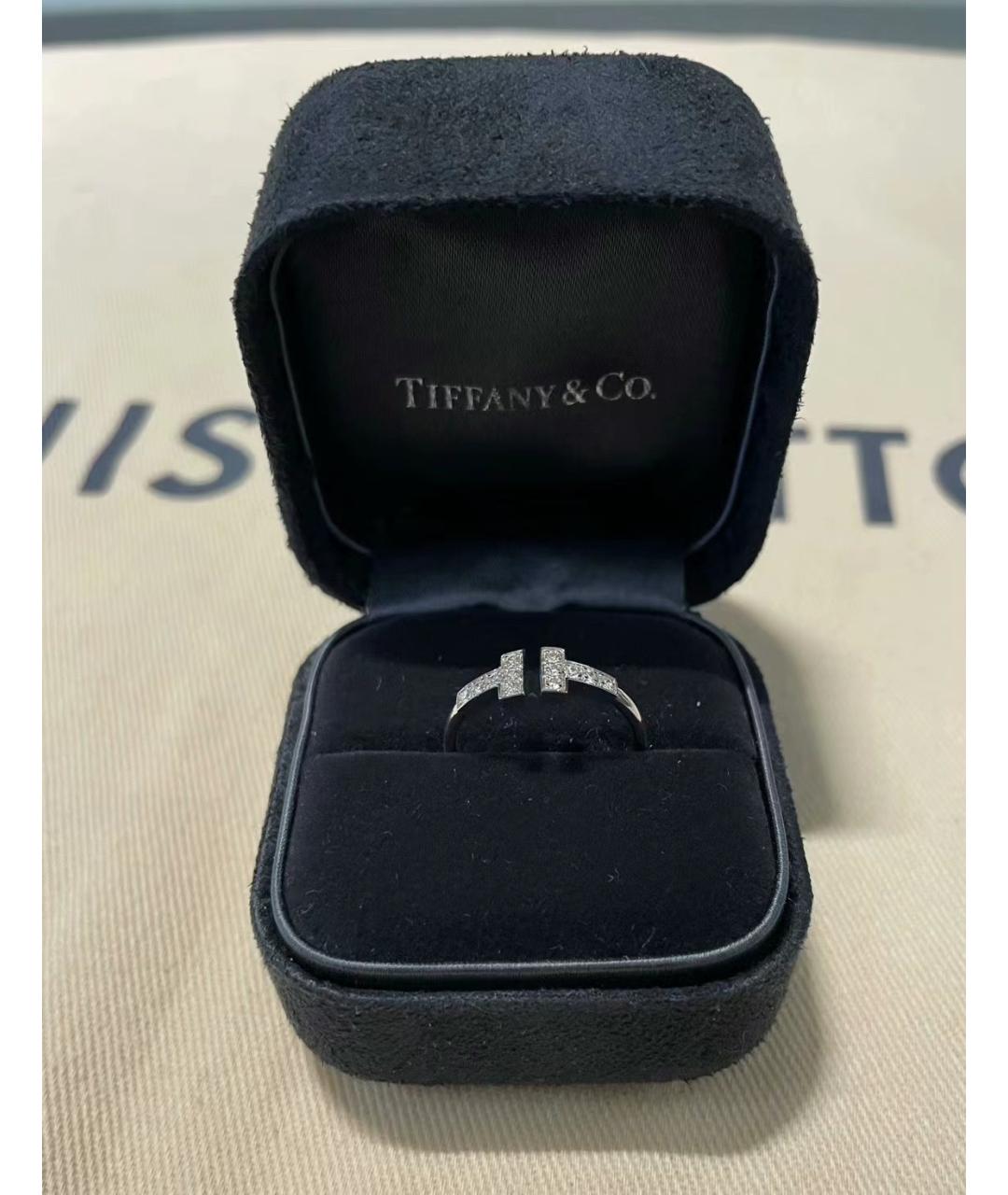 TIFFANY&CO Белое кольцо из белого золота, фото 2