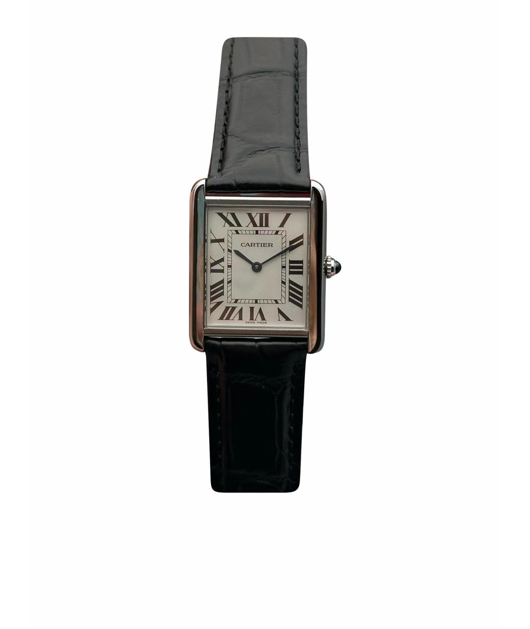 CARTIER Белые часы, фото 1