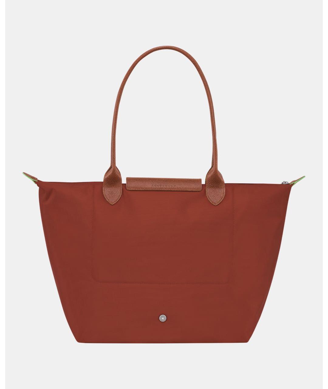 LONGCHAMP Коричневая сумка тоут, фото 3