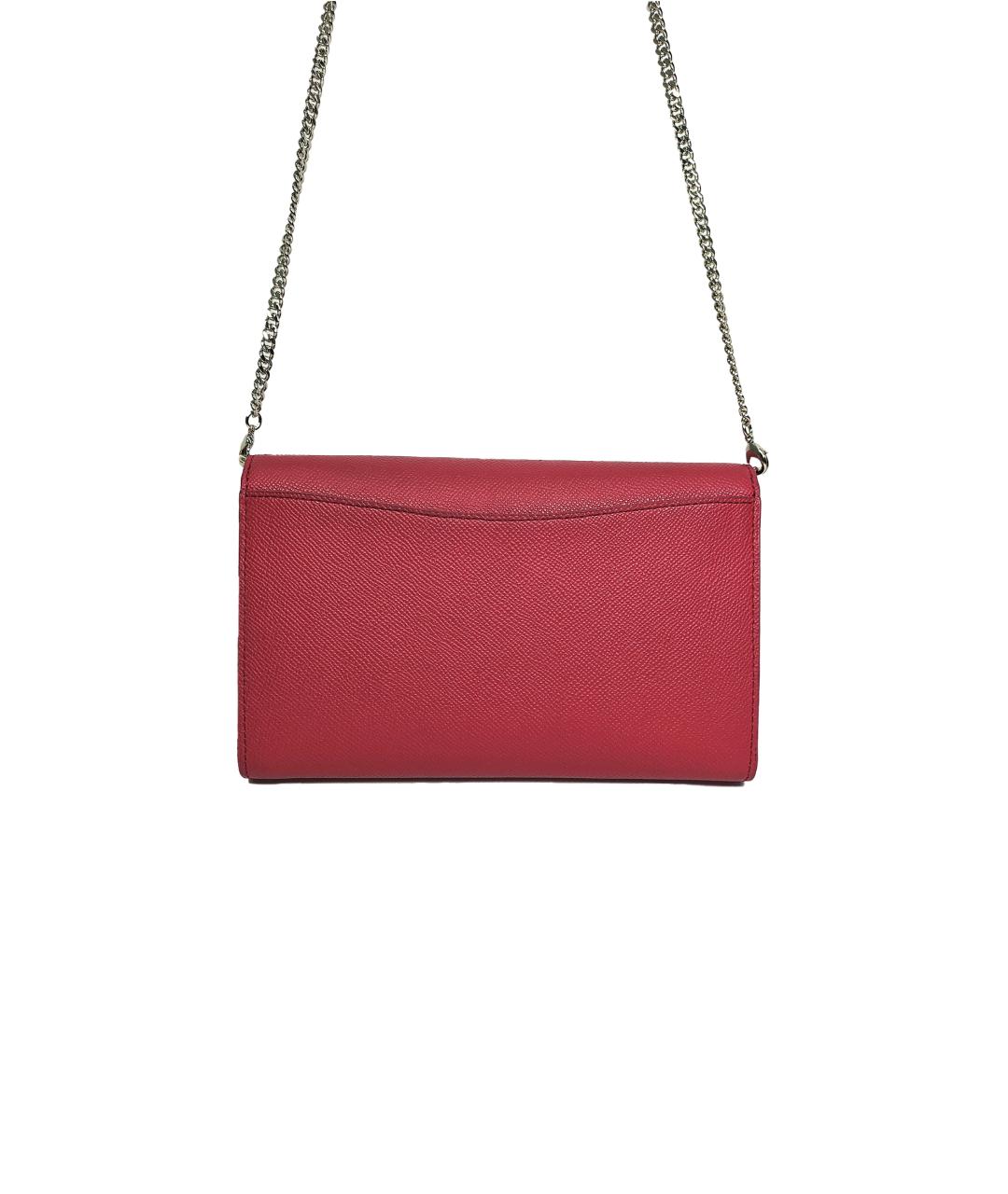 FURLA Розовая кожаная сумка через плечо, фото 3