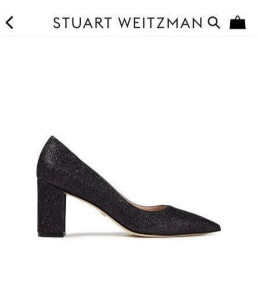 STUART WEITZMAN Черные туфли, фото 5