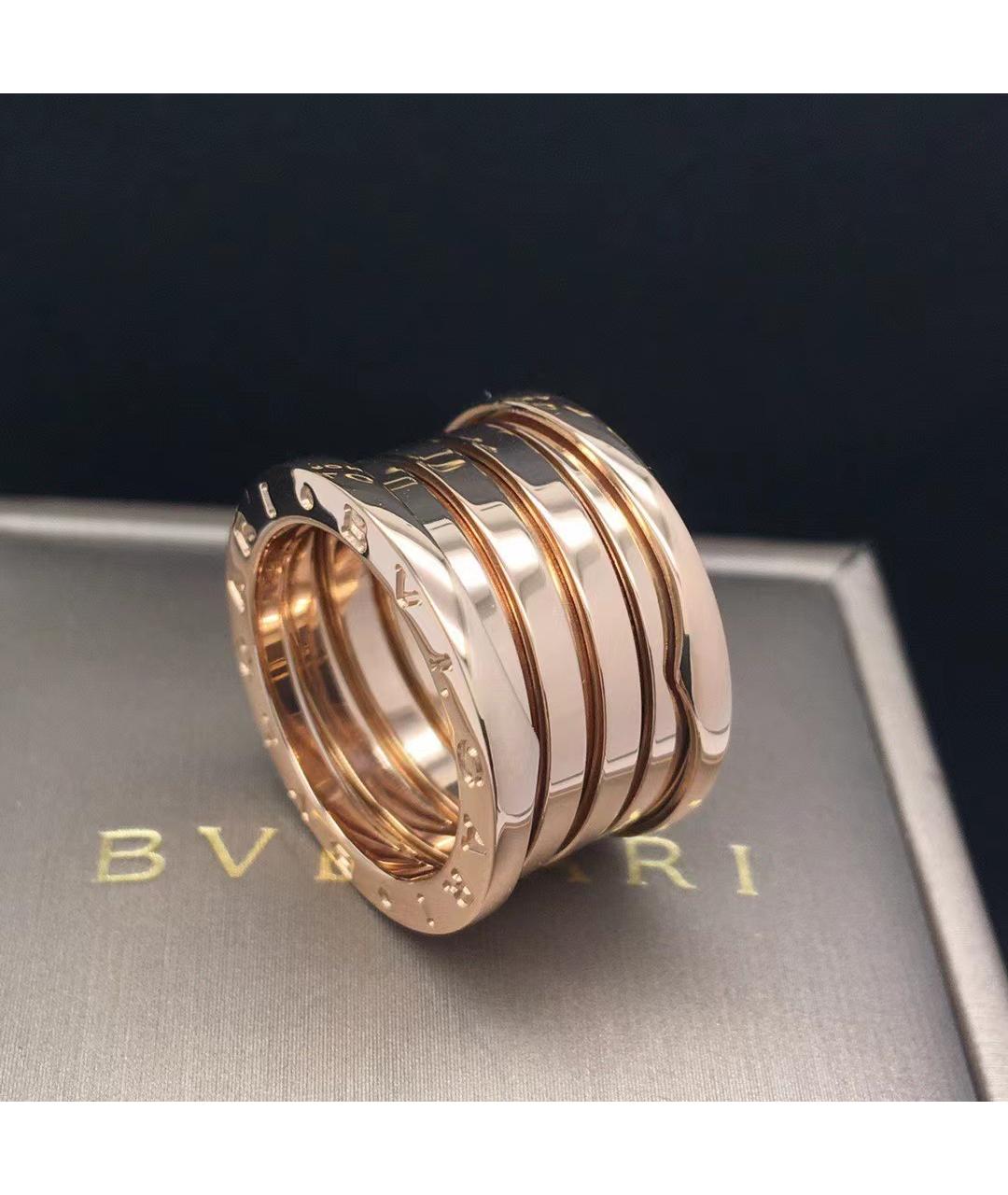 BVLGARI Золотое кольцо из розового золота, фото 6