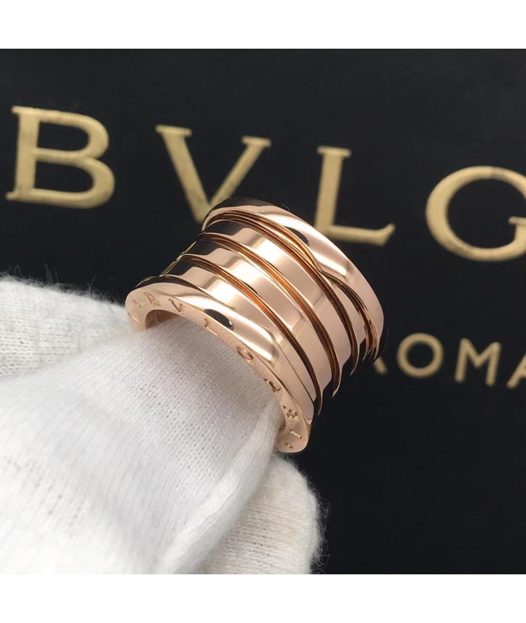 BVLGARI Золотое кольцо из розового золота, фото 3