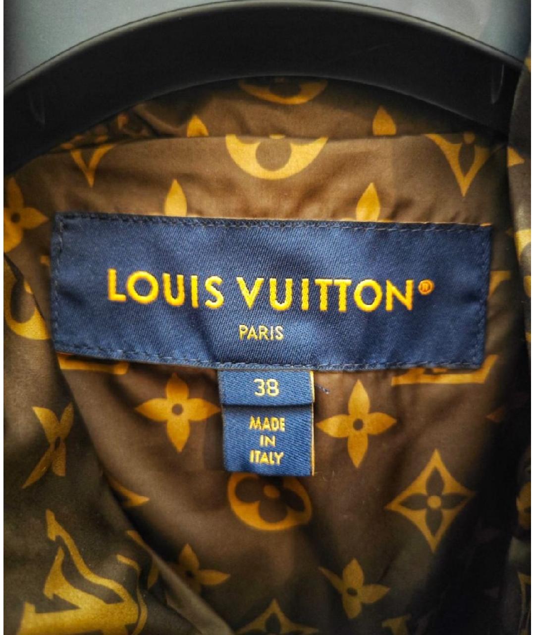 LOUIS VUITTON Черный пуховик, фото 5