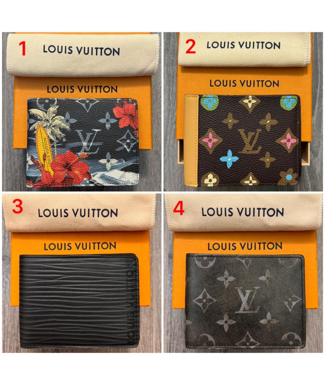 LOUIS VUITTON Черный кошелек, фото 5