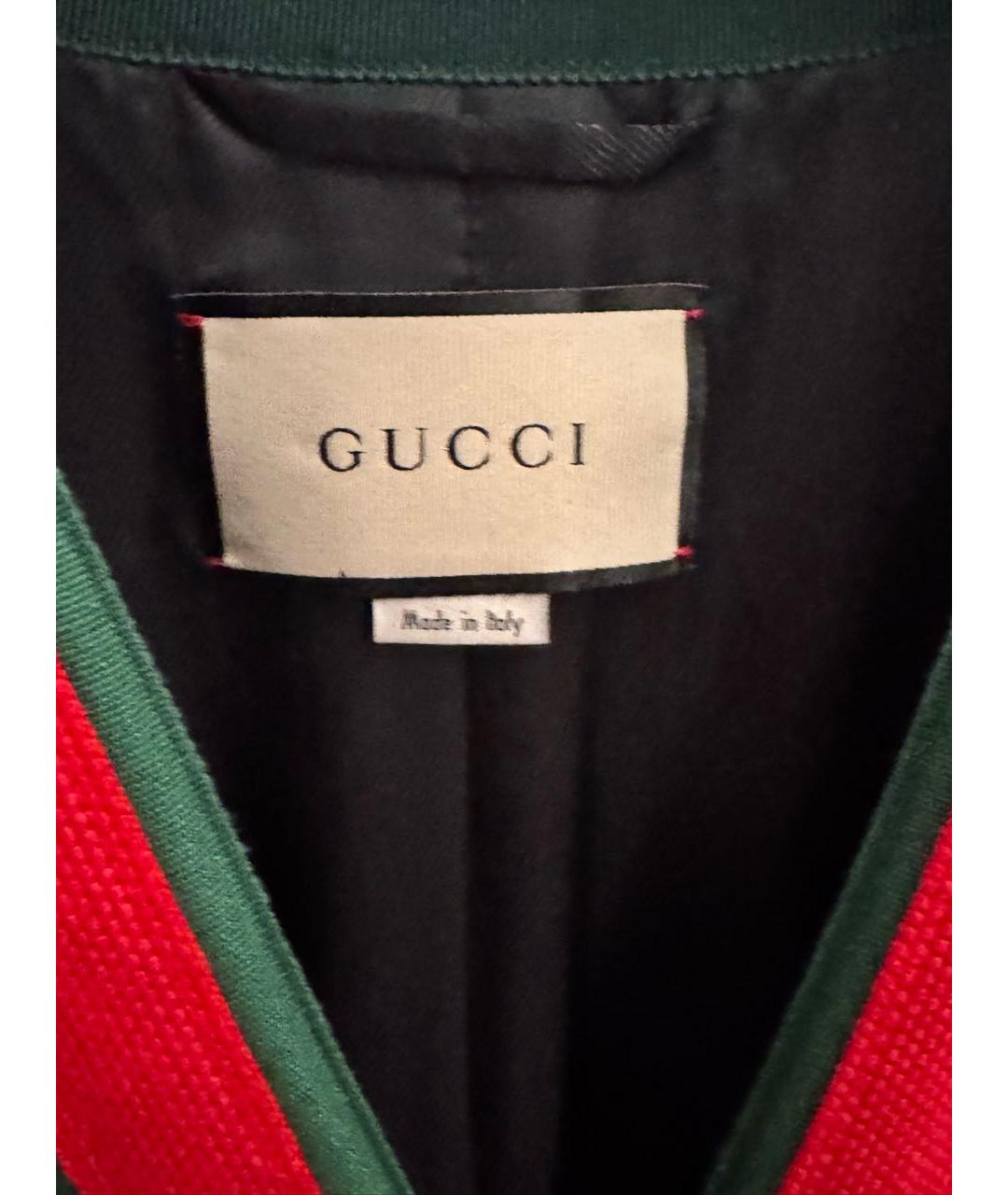 GUCCI Черное шерстяное пальто, фото 3