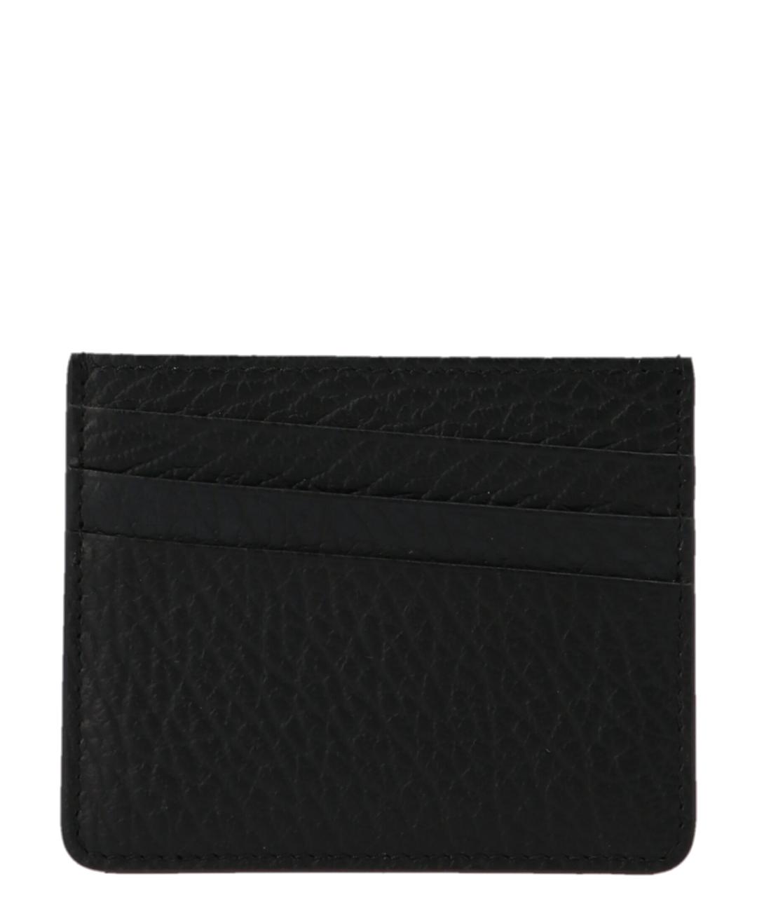 MAISON MARGIELA Черный кожаный кардхолдер, фото 2