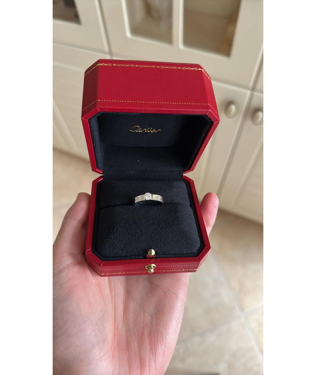 CARTIER Кольцо из белого золота, фото 2