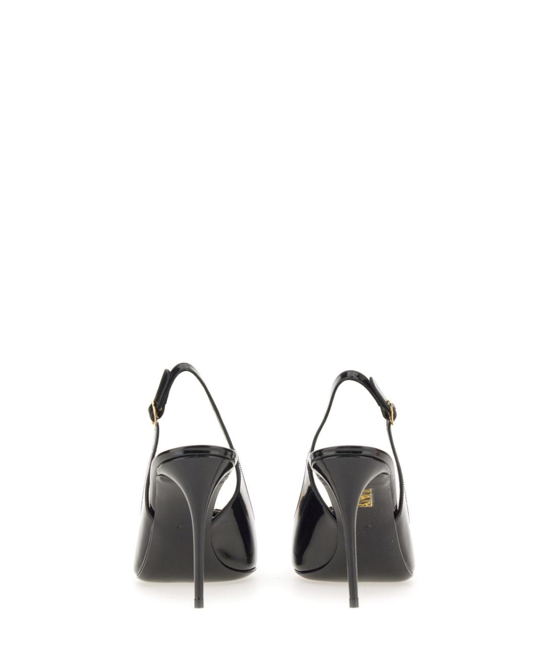 DOLCE&GABBANA Черные туфли из лакированной кожи, фото 5