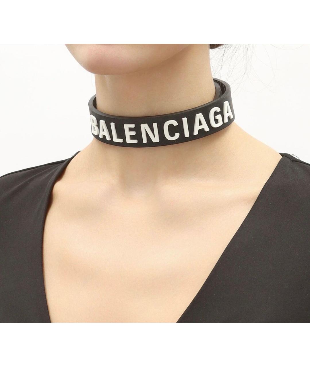 BALENCIAGA Черный чокер, фото 2