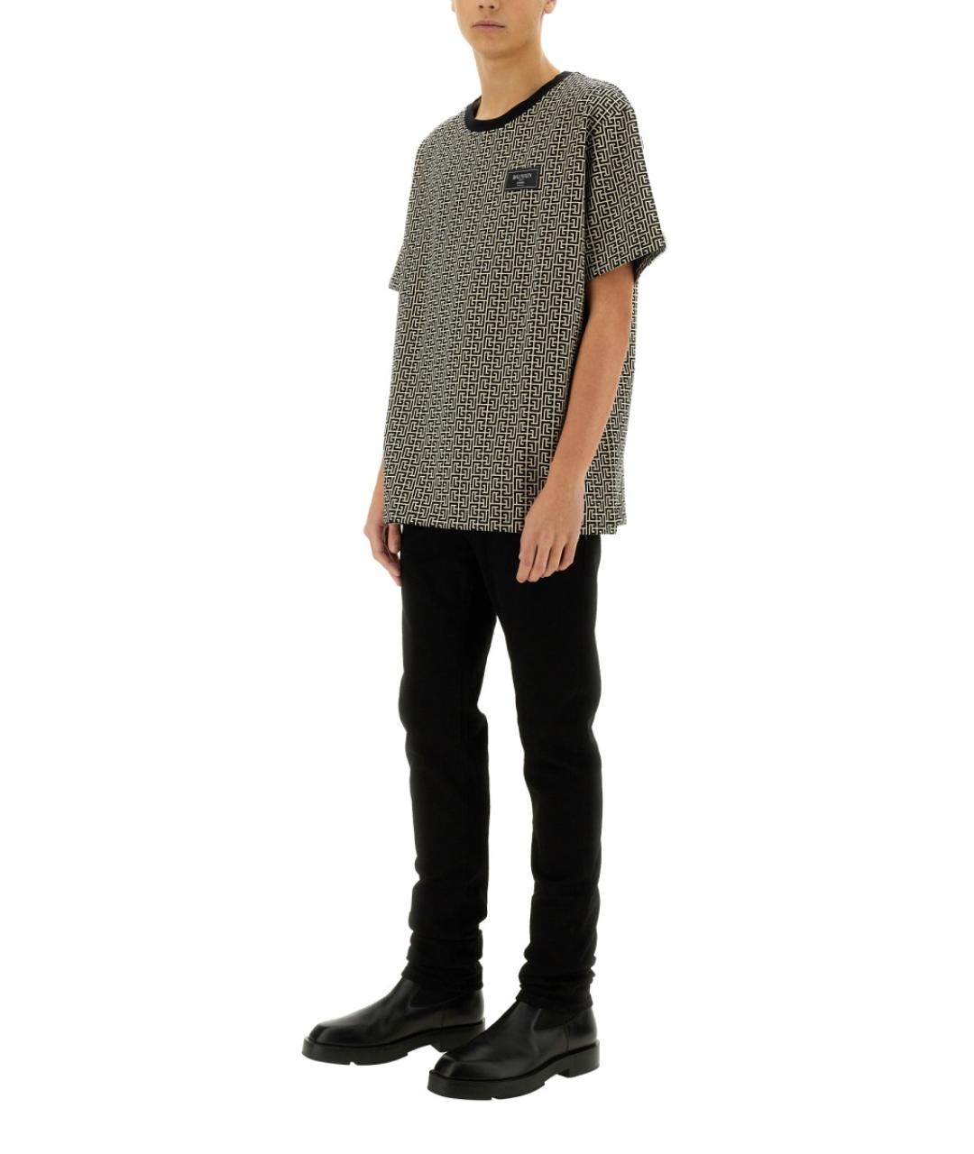 BALMAIN Мульти хлопковая футболка, фото 2