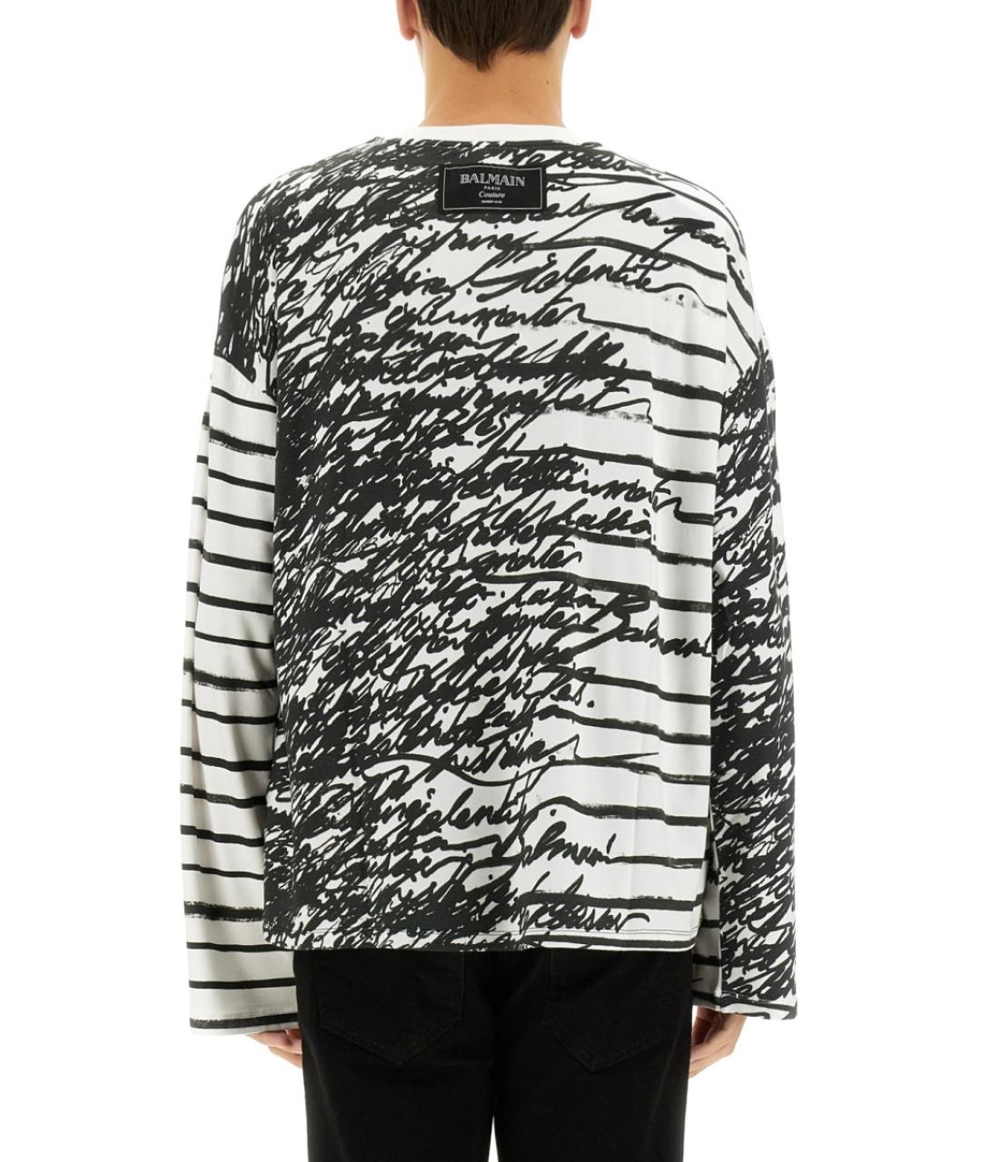 BALMAIN Мульти хлопковая футболка, фото 3