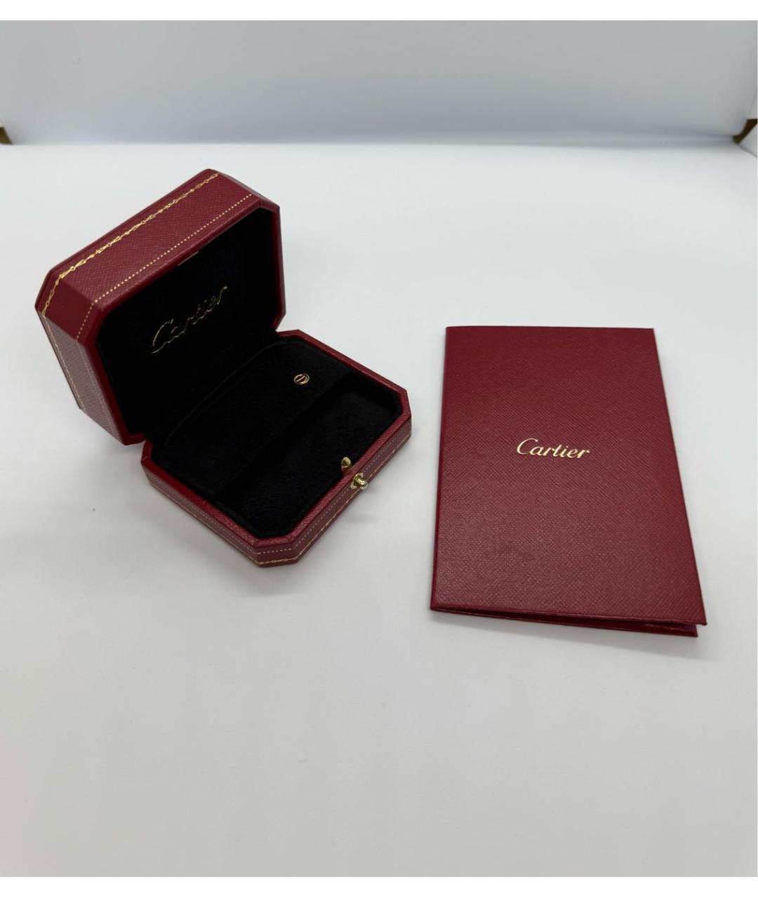 CARTIER Желтые серьги из желтого золота, фото 2