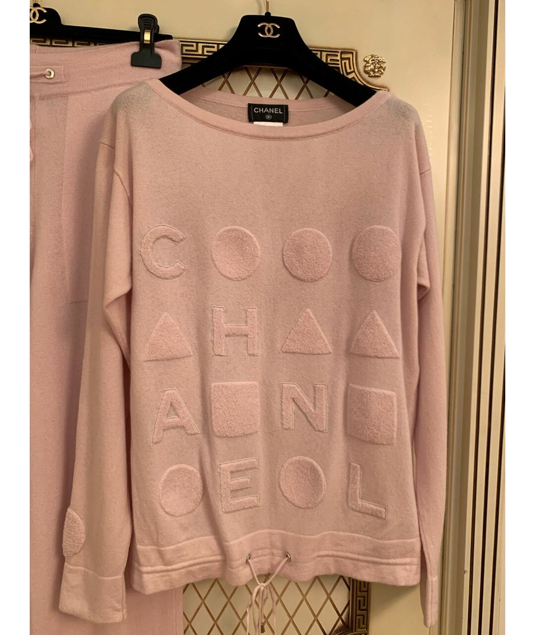 CHANEL Розовый костюм с брюками, фото 6