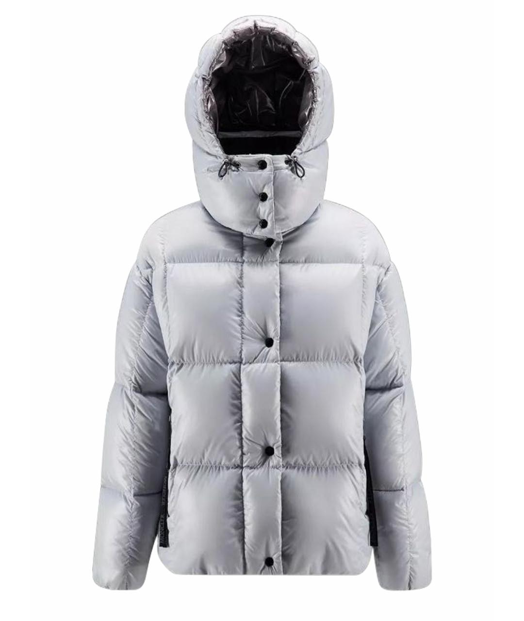 MONCLER Голубой пуховик, фото 1