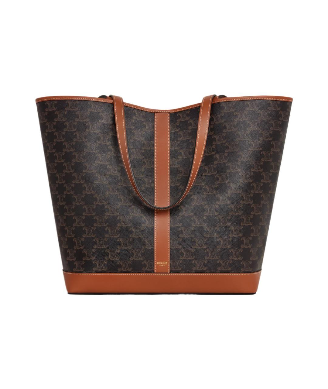 CELINE Коричневая сумка через плечо, фото 1