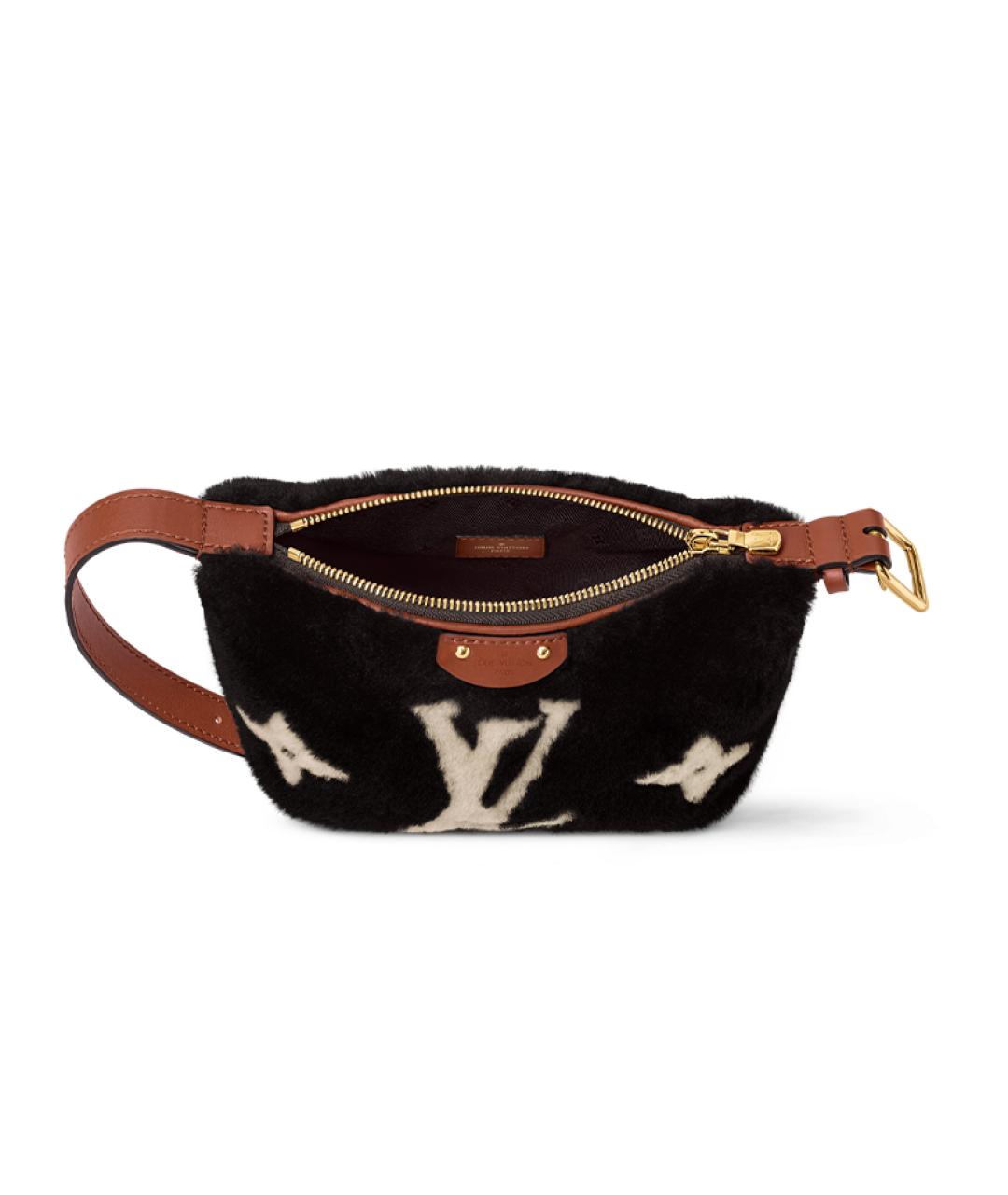 LOUIS VUITTON Черная сумка через плечо, фото 4