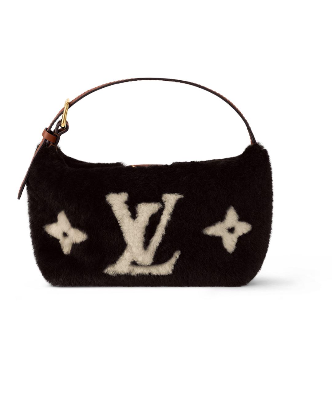 LOUIS VUITTON Черная сумка через плечо, фото 2